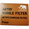 Фильтры угольные 40 шт Aktiv Kohle Filter 9 мм