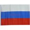 Флаг России без герба 90х145 см из флажной сетки