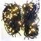Гирлянда новогодняя LED желтая 30 м
