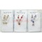 Набор: Колье, серьги (S-83) под серебро 12 шт/уп - фото 161184