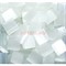 Кабошоны 14x14 квадратные из белого кошачьго глаза