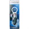 Magnifier 77337B Лупа ручная круглая 16x-37мм для чтения, с подсветкой (2 LED), черно-белая - фото 171343