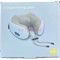 Массажная подушка для шеи U-shaped massage pillow голубая - фото 171585