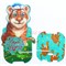 Подставка для телефона Верь в чудеса 20 см деревянная Тигр Символ 2022 года