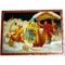 Шкатулка деревянная 16x22 см «русские мотивы»