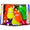 Игрушка силиконовая Ежик Зубастик 24 шт/упаковка