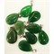 Семечка подвеска 1,5x2,5 см из хризопраза (цена за 1 шт)
