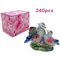 Утки мандаринки из фарфора (KL-329) высота 5 см