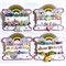 Браслеты детские 3-в-1 (M-109) цветные с подвесками 12 наборов/упаковка - фото 219786
