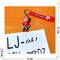 Брелок резиновый (LJ-1261) футболист с браслетом 120 шт/блок - фото 223481