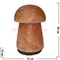 Лампа солевая "грибок" большая 20 см с зарядкой USB - фото 51197