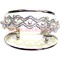 Браслет "Металл и жемчуг ", цена за 12 шт/уп - фото 93402